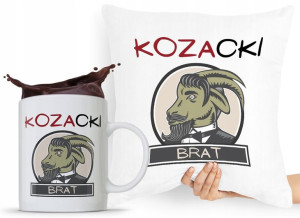 Zestaw Poduszka + Kubek Prezent Brata Braciszka
