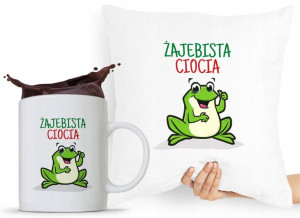 Zestaw Poduszka + Kubek Prezent Dla Cioci