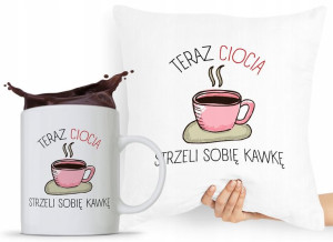 Zestaw Poduszka + Kubek Prezent Dla Cioci