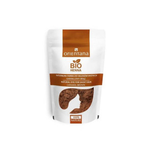 Orientana BIO Henna Naturalna farba do włosów krótkich Karmelowy Brąz