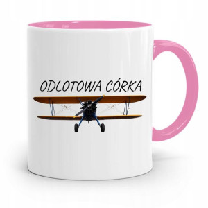 Kubek Różowy Prezent Dla Córki Odlotowa Córka