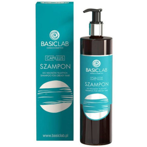 Basiclab szampon do włosów tłustych 300ml