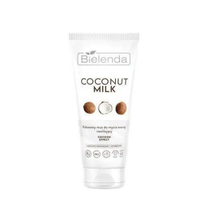 Bielenda Coconut Milk Kokosowy mus do mycia twarzy nawilżający Cocoon Effec