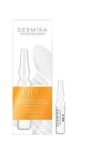 Dermika Esthetic Solutions VITAMIN C Intensywna kuracja rozświetlająca anti