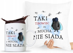 Zestaw Poduszka + Kubek Dla Tirowca Prezent