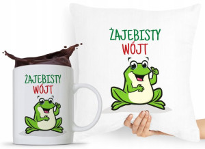 Zestaw Poduszka + Kubek Dla Wójta Prezent