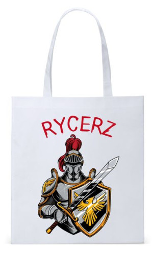 Dla Dzieci Syna Córki Torba Eco Biała Shopper