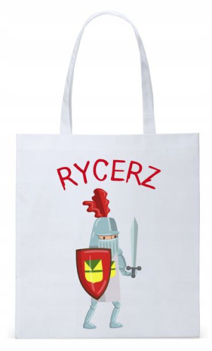 Dla Dzieci Syna Córki Torba Eco Biała Shopper