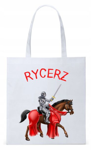 Dla Dzieci Syna Córki Torba Eco Biała Shopper