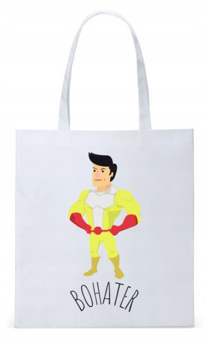 Dla Dzieci Syna Córki Torba Eco Biała Shopper
