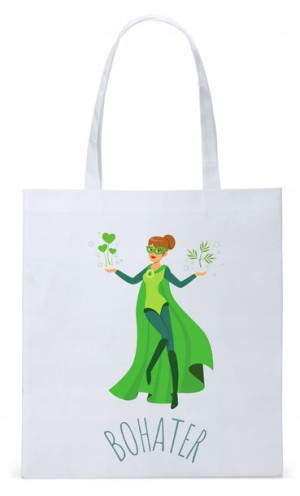 Dla Dzieci Syna Córki Torba Eco Biała Shopper