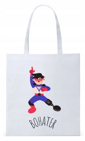 Dla Dzieci Syna Córki Torba Eco Biała Shopper