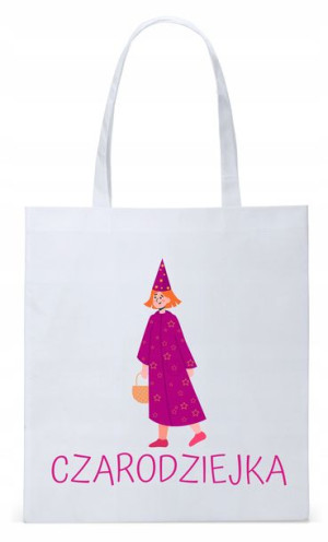 Dla Dzieci Syna Córki Torba Eco Biała Shopper