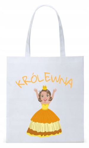 Dla Dzieci Syna Córki Torba Eco Biała Shopper