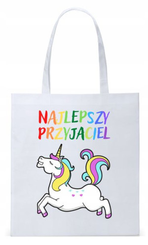 Dla Dzieci Syna Córki Torba Eco Biała Shopper