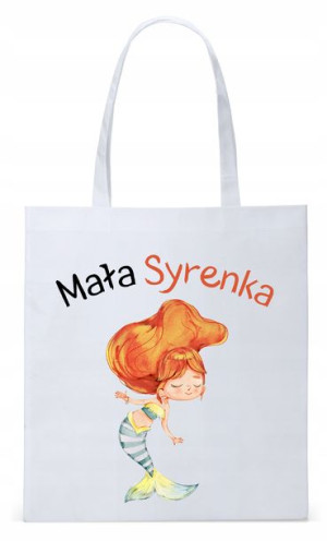 Dla Dzieci Syna Córki Torba Eco Biała Shopper