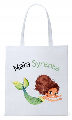 Dla Dzieci Syna Córki Torba Eco Biała Shopper