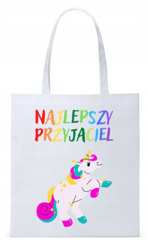 Dla Dzieci Syna Córki Torba Eco Biała Shopper