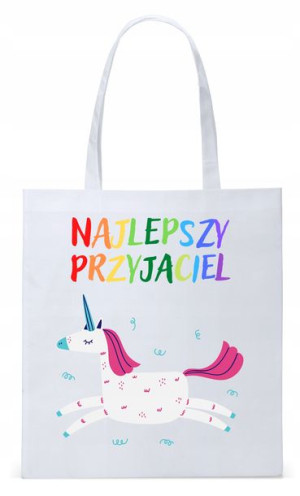 Dla Dzieci Syna Córki Torba Eco Biała Shopper
