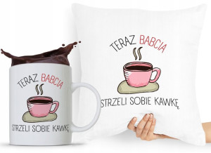 Zestaw Poduszka + Kubek Dzień Babci Dla Babci
