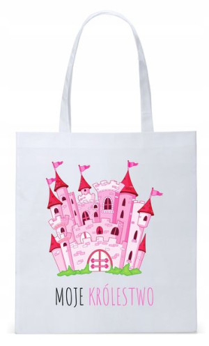 Dla Dzieci Syna Córki Torba Eco Biała Shopper