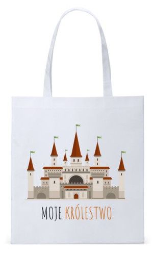 Dla Dzieci Syna Córki Torba Eco Biała Shopper