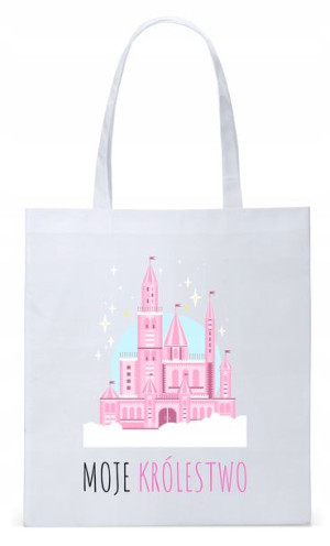 Dla Dzieci Syna Córki Torba Eco Biała Shopper