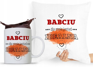 Zestaw Poduszka + Kubek Dzień Babci Dla Babci