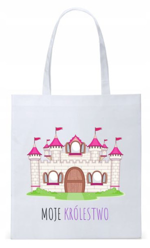 Dla Dzieci Syna Córki Torba Eco Biała Shopper