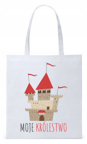 Dla Dzieci Syna Córki Torba Eco Biała Shopper