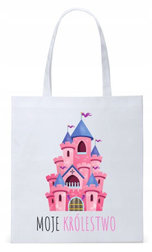 Dla Dzieci Syna Córki Torba Eco Biała Shopper