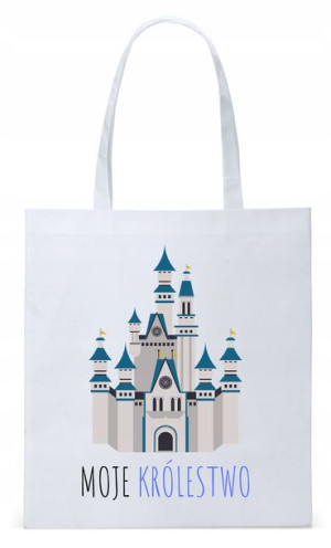 Dla Dzieci Syna Córki Torba Eco Biała Shopper