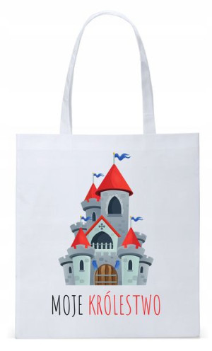 Dla Dzieci Syna Córki Torba Eco Biała Shopper