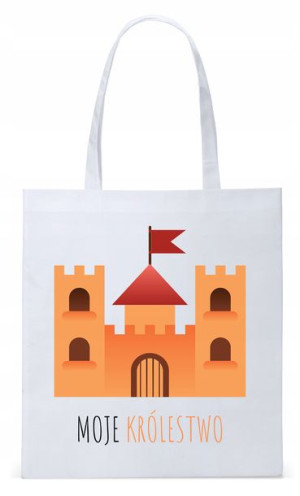 Dla Dzieci Syna Córki Torba Eco Biała Shopper