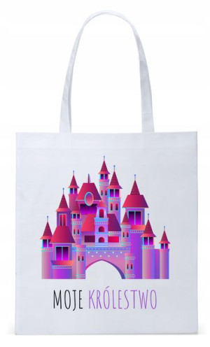 Dla Dzieci Syna Córki Torba Eco Biała Shopper