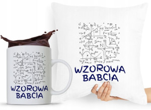 Zestaw Poduszka + Kubek Dzień Babci Dla Babci