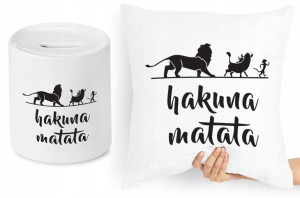 Dla Dzieci Syna Córki Zestaw Poduszka + Skarbonka
