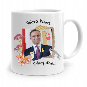 Kubek Prezydenta Andrzej Duda Pis Dobra Kawa