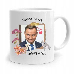 Kubek Prezydenta Andrzej Duda Pis Dobra Kawa