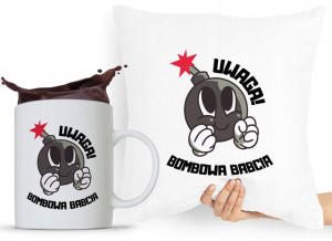 Zestaw Poduszka + Kubek Dzień Babci Dla Babci