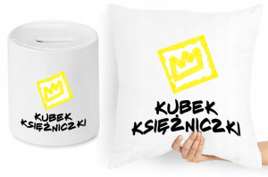Dla Dzieci Syna Córki Zestaw Poduszka + Skarbonka