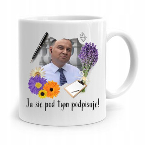 Kubek Prezydenta Andrzej Duda Pis Ja Się Podpisuje