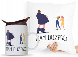 Zestaw Poduszka + Kubek Dzień Chłopaka Dla Męża