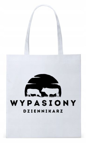 Dla Dziennikarza Prezent Torba Eco Biała Shopper