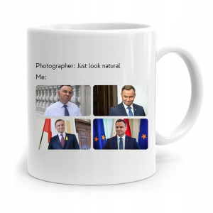 Kubek Prezydenta Andrzej Duda Pis Smacznej Kawusi