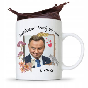 Kubek Prezydenta Andrzej Duda Pis Uśmiech Z Rana