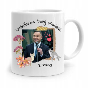 Kubek Prezydenta Andrzej Duda Pis Uśmiech Z Rana