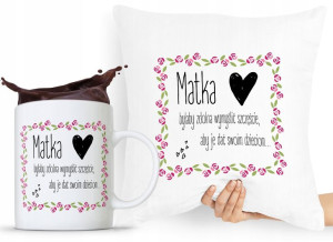 Zestaw Poduszka + Kubek Dzień Mamy Dla Mamy Matki