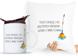 Zestaw Poduszka + Kubek Dzień Mamy Dla Mamy Matki
