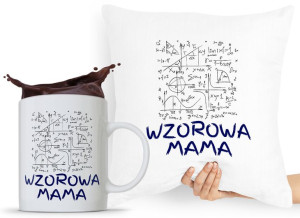 Zestaw Poduszka + Kubek Dzień Mamy Matki Prezent